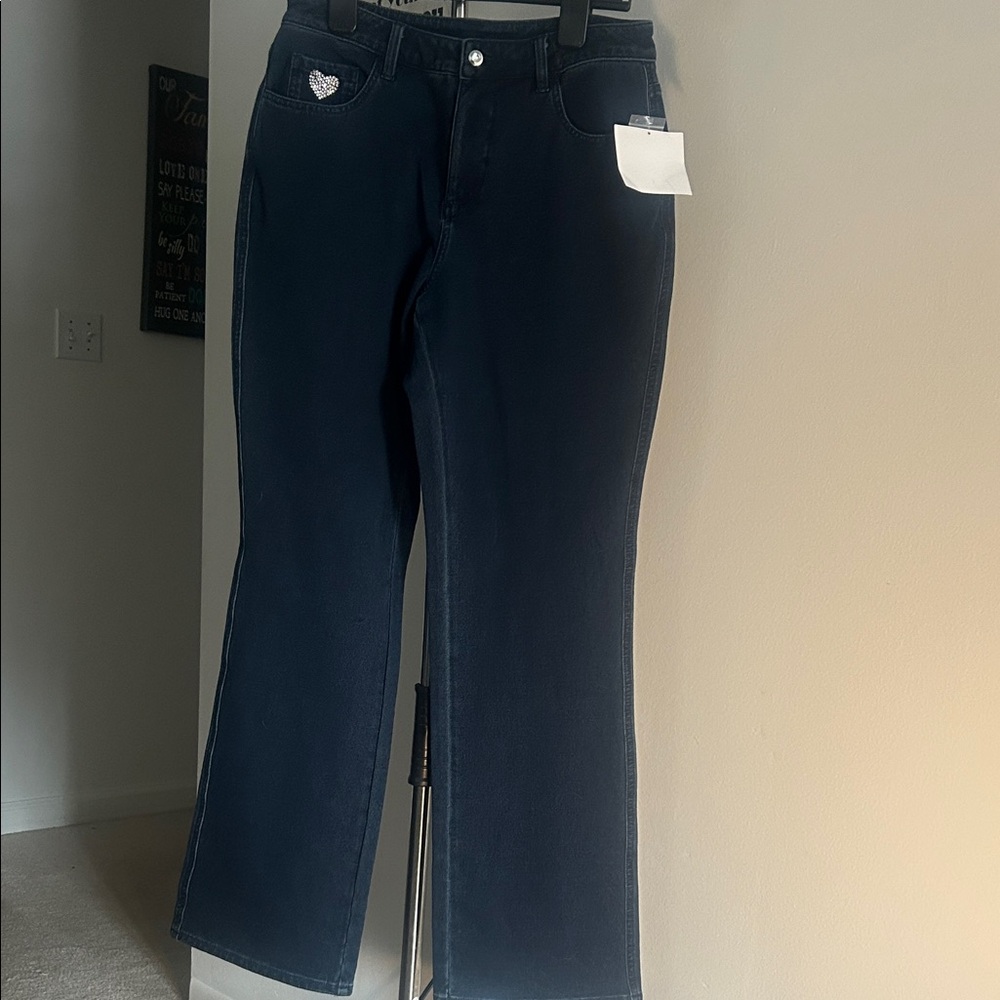 Women's Dark Blue Jeans